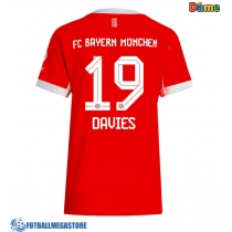 Fotballdrakt Dame Bayern Munich Alphonso Davies #19 Hjemmedrakt 2025-26 Kortermet